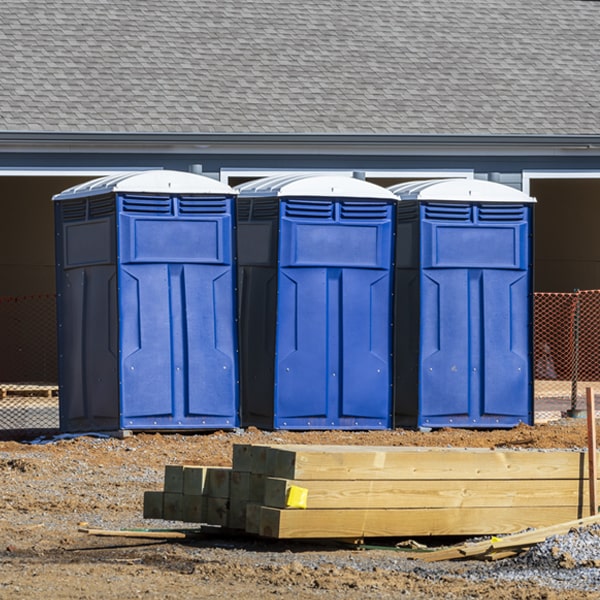 what is the expected delivery and pickup timeframe for the porta potties in Brighton Tennessee